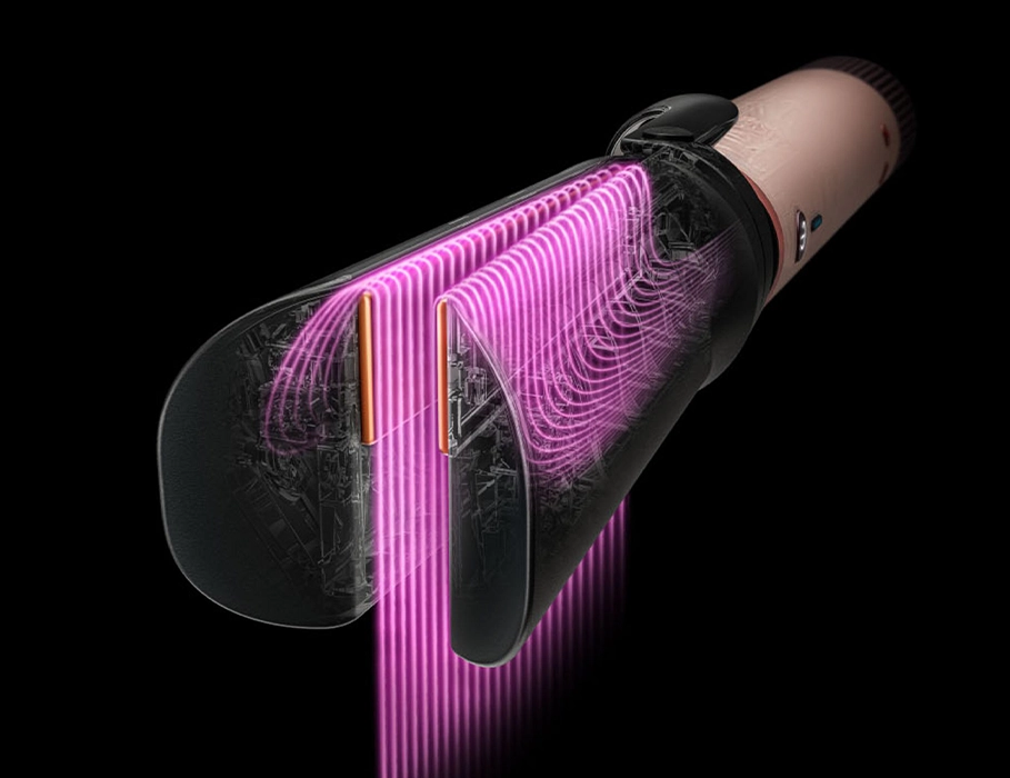 Мультистайлер-фен Dyson Airwrap Co-anda2x Multi-styler & Dryer Curly+Coily - Ceramic Pink/Rose Gold (492480-01) EU