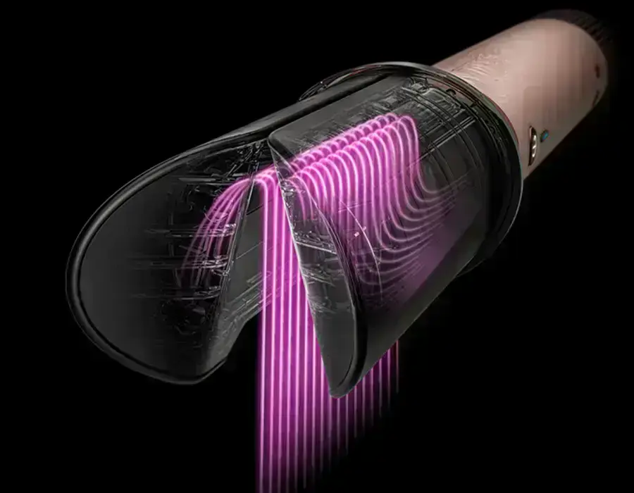 Гладке вирівнювання волосся з Dyson Airwrap Coanda 2x