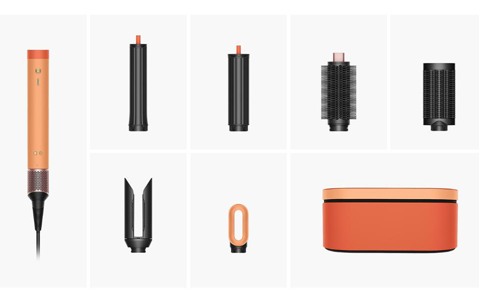 Мультистайлер-фен Dyson Airwrap Co-anda2x Multi-styler & Dryer Straight+Wavy - Ceramic Apricot/Topaz EU