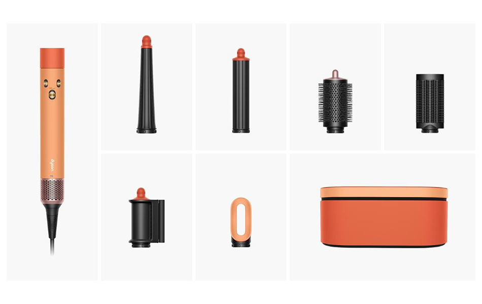 Стайлер для прямых и волнистых волос Dyson Airwrap i.d. Multi-Styler and Dryer Straight+Wavy - Ceramic Apricot/Topaz EU