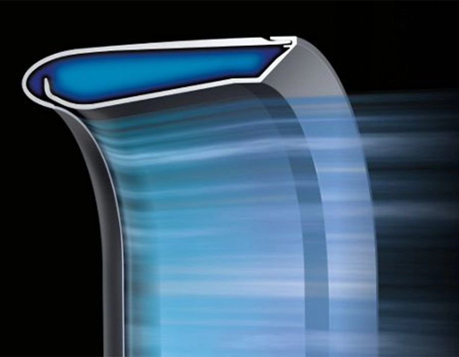 Повітряне кільце вентилятора Dyson AM07 – ефект Коанда