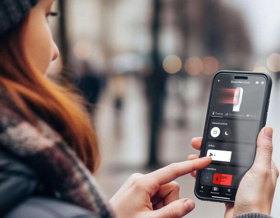 Вентилятор-обігрівач Dyson Hot+Cool HF1 Remote Link - White/Silver (586340-01)