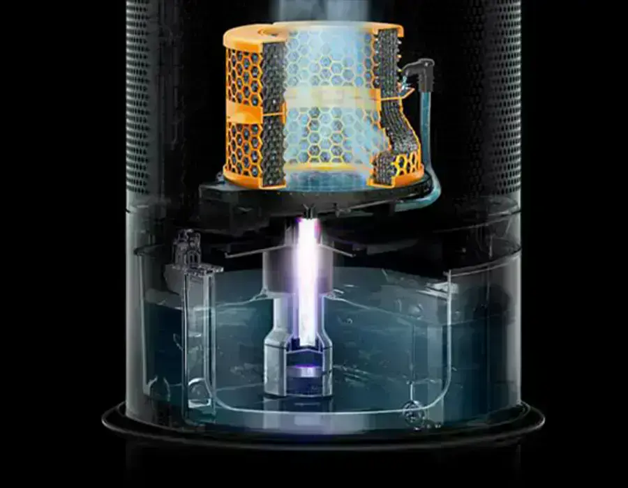 Dyson PH2 з ультрафіолетовою стерилізацією води для зволоження повітря