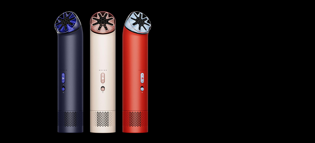 Портативний вентилятор Dyson HushJet Mini Cool - Stone/Blush (641014-01)