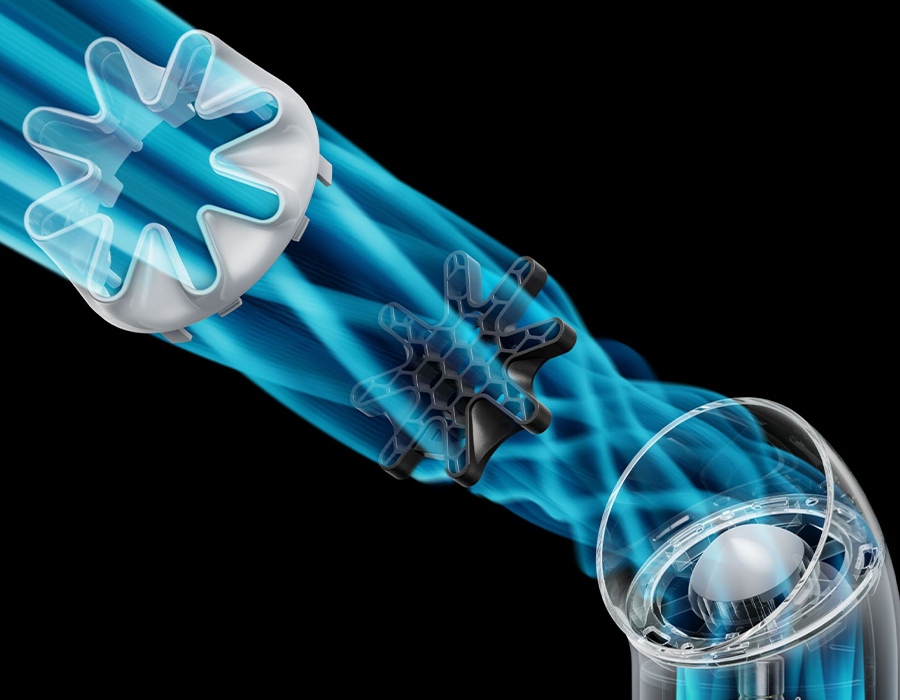 Портативний вентилятор Dyson HushJet Mini Cool - Stone/Blush (641014-01)