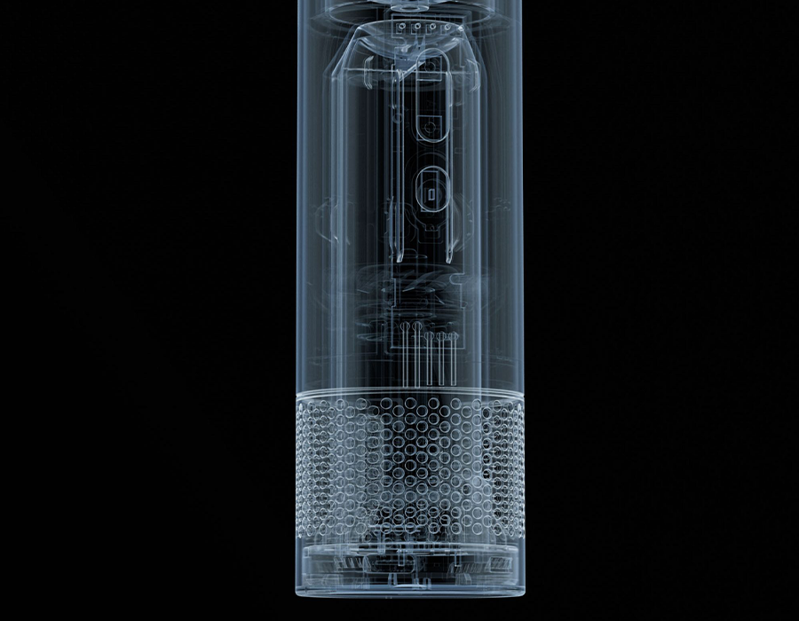 Портативний вентилятор Dyson HushJet Mini Cool - Stone/Blush (641014-01)