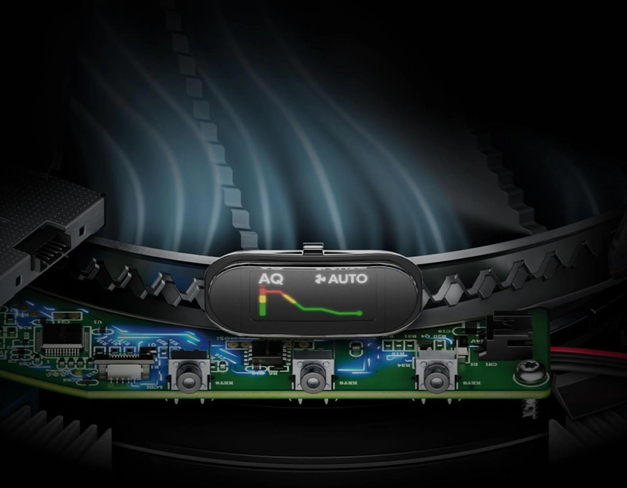 Очищувач повітря Dyson HushJet Purifier Compact HJ10 - Black/Teal EU