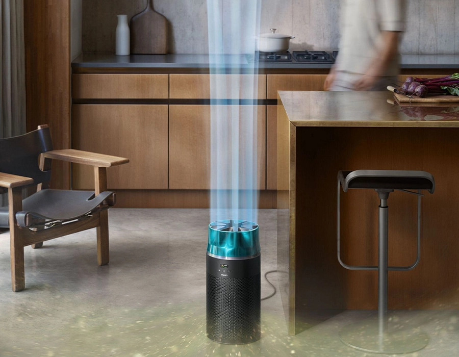 Очищувач повітря Dyson HushJet Purifier Compact HJ10 - Black/Teal EU