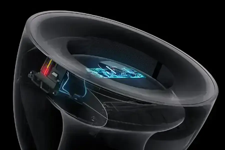 Дисплей Dyson BP04 із показниками якості повітря