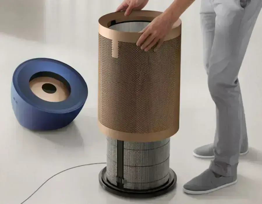 Dyson BP04 автоматично виявляє забруднення та очищує повітря