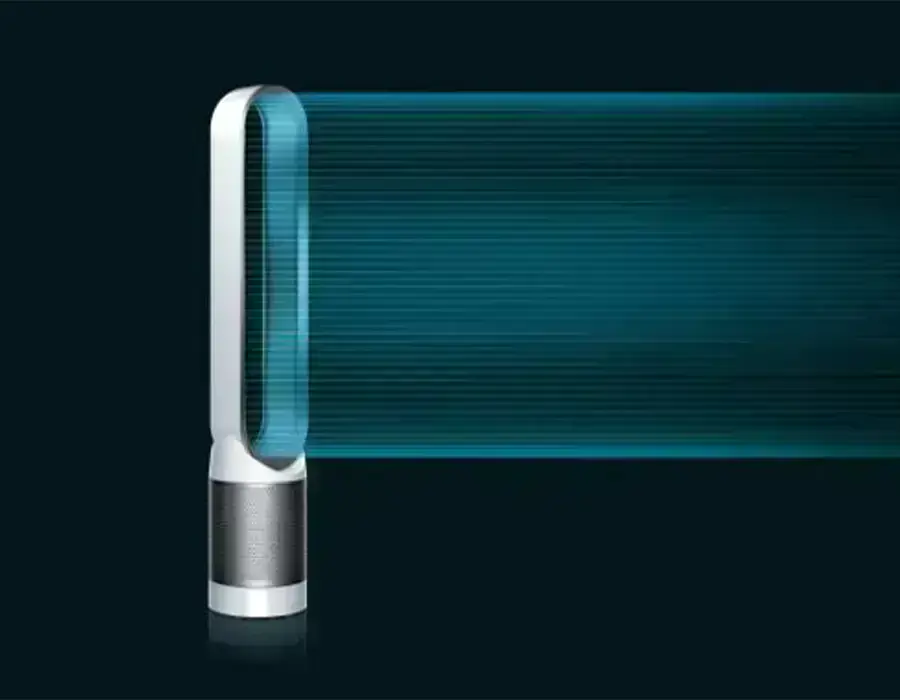 Очиститель Dyson Pure Cool, охлаждение воздуха в комнате