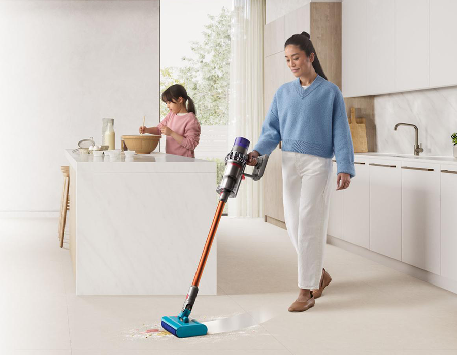 Бездротовий пилосос з насадкою для вологого прибирання Dyson Cyclone V10 Submarine (594446-01)