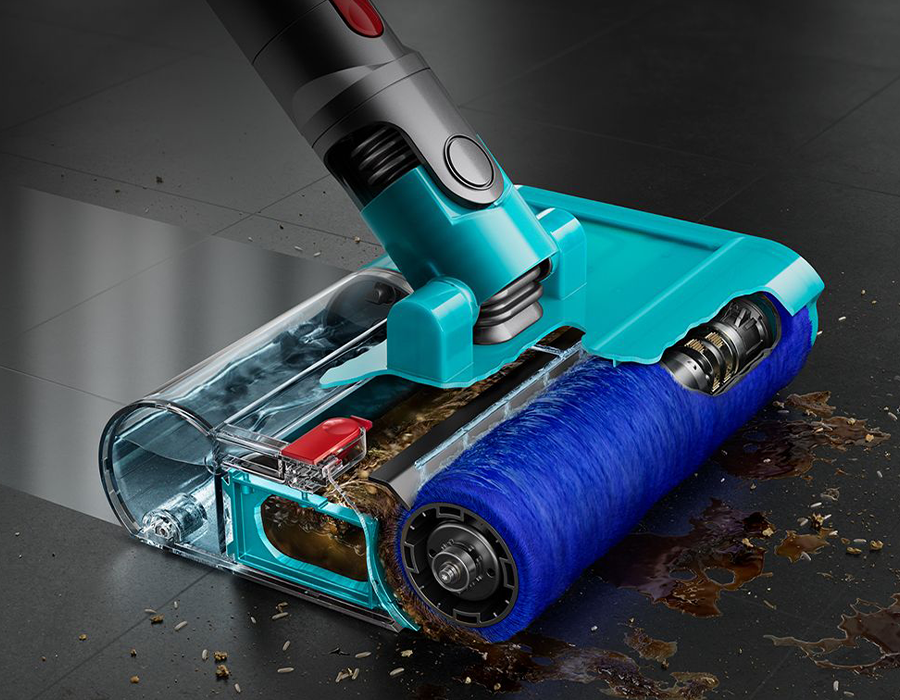 Бездротовий пилосос з насадкою для вологого прибирання Dyson Cyclone V10 Submarine (594446-01)