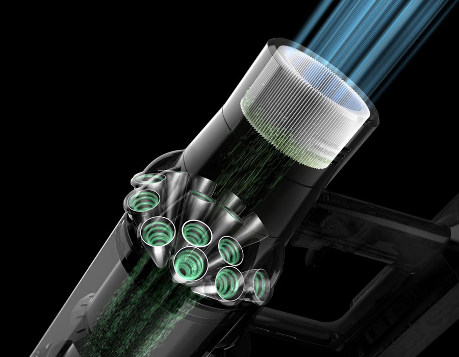 Бездротовий пилосос з насадкою для вологого прибирання Dyson Cyclone V10 Submarine (594446-01)