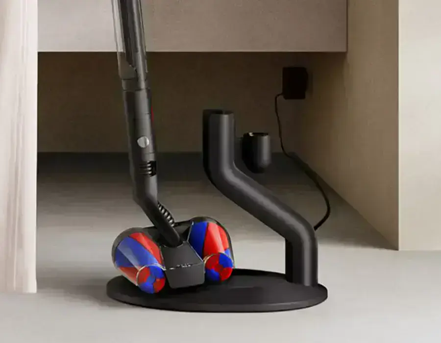 Пилосос Dyson на зарядній док-станції