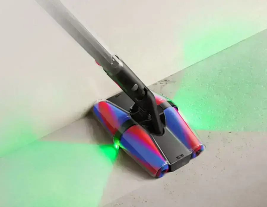 Світлодіодне підсвічування з двох сторін на Dyson PencilVac
