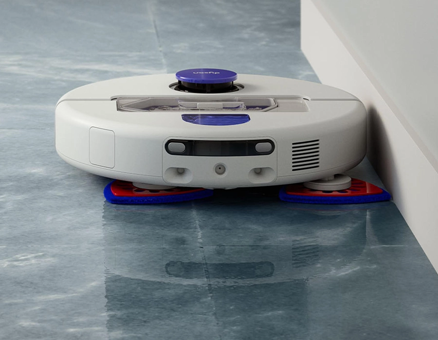 Робот-пилосос з вологим прибиранням Dyson R2 Nurovi Wash+Dry - Light Grey/Vinca Blue (664874-01)