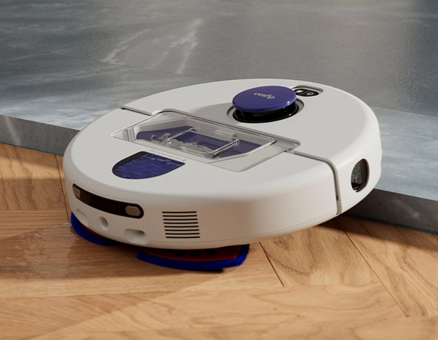 Робот-пилосос з вологим прибиранням Dyson R2 Nurovi Wash+Dry - Light Grey/Vinca Blue (664874-01)