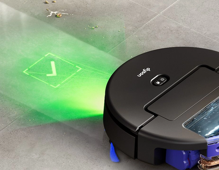 Робот-пилосос для вологого і сухого прибирання Dyson Spot+Scrub Ai (586183-01)