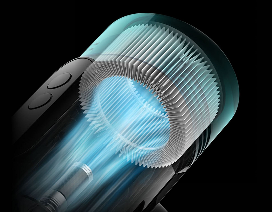 Беспроводной пылесос Dyson V10 Konical + Auto-empty Dok с базой самоочистки - Black Copper (594030-01)
