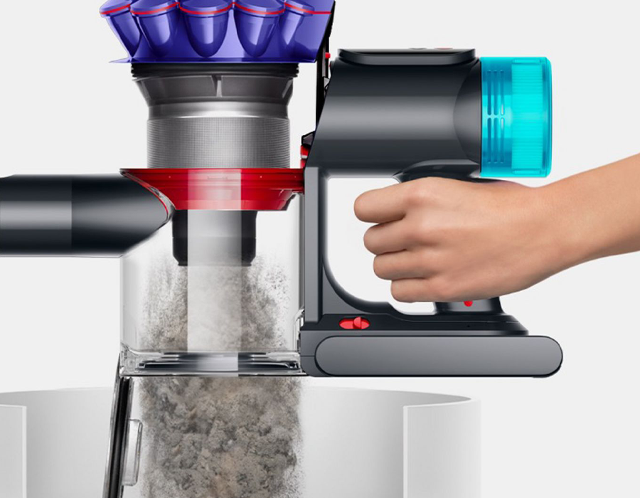 Беспроводной пылесос Dyson V10 Konical + Auto-empty Dok с базой самоочистки - Black Copper (594030-01)