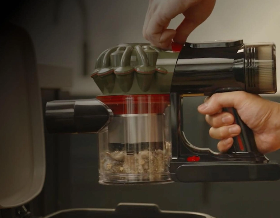 Гігієнічне очищення контейнера Dyson V8