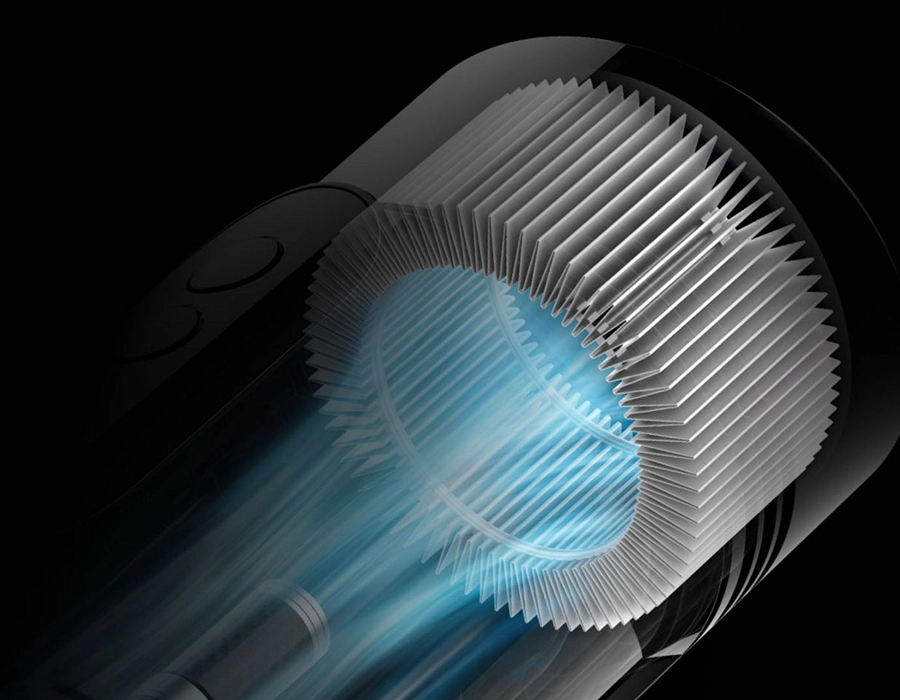 Герметична фільтрація Dyson V8 — утримання 99,99% пилу
