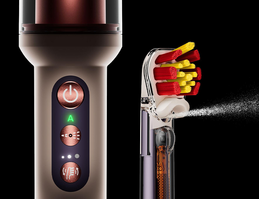 Електрична зубна щітка з камерою та іригатором Dyson CameraJet - Ceramic Pink (638165-91) EU