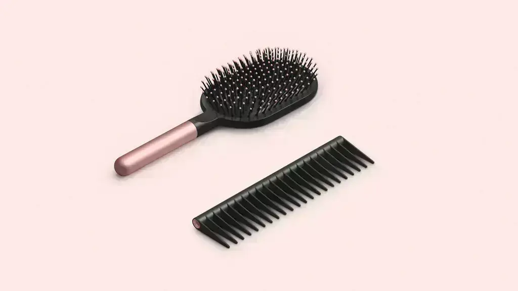 dyson-designed-paddle-brush-and-detangling-comb-rose-black-1