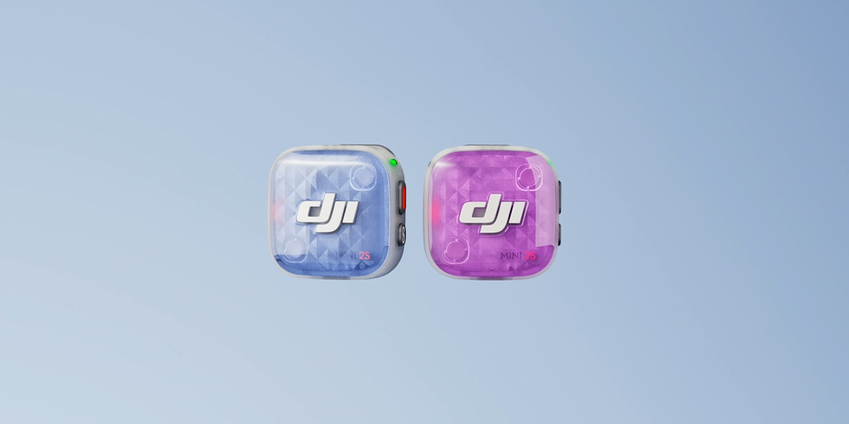 Микрофонная система DJI Mic Mini 2S [2 TX + 1 RX + Charging Case + DJI Mic Series Mobile Receiver]