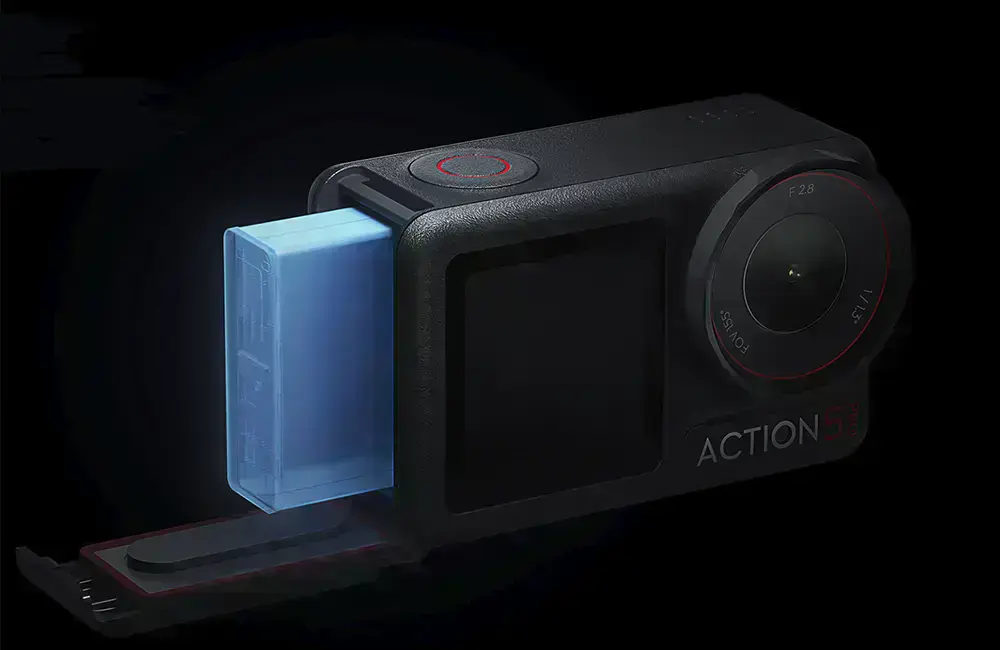 DJI Osmo Action 5 Pro з різних ракурсів