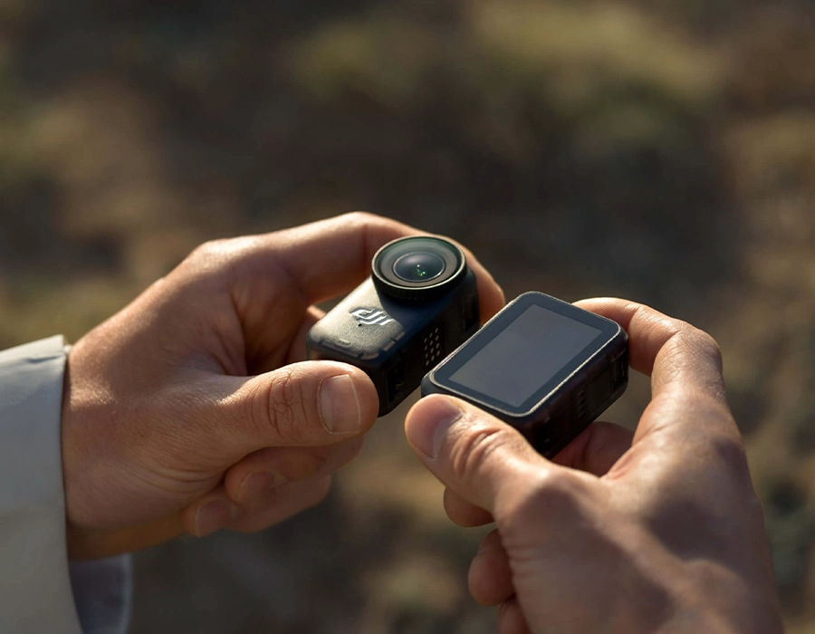 DJI Osmo Nano – OLED-екран для зручного керування та перегляду в реальному часі