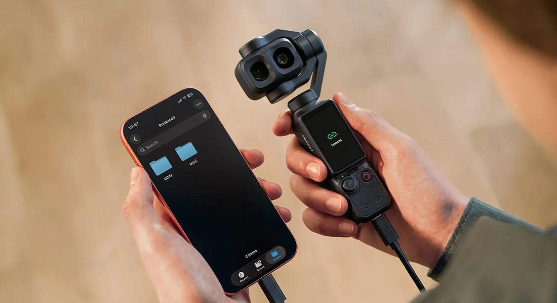 Екшн-камера DJI Osmo Pocket 4P Standard Combo - Classic Black