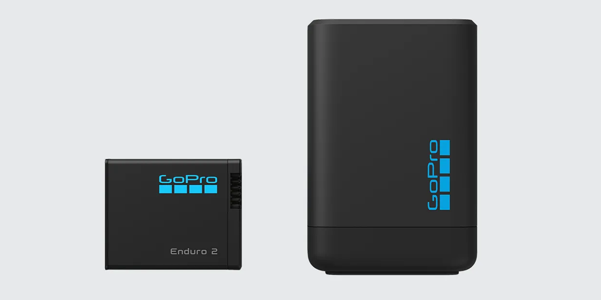 Зарядний пристрій з акумулятором GoPro Dual Battery Charger + Enduro 2 для MISSION 1 та HERO13 Black (AGDBD-001)
