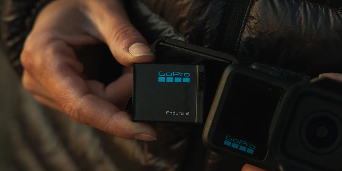 Комплект акумуляторів GoPro Enduro 2 Battery 2150 mAh [2 шт] для HERO13 Black та MISSION 1 (AGBAT-001)