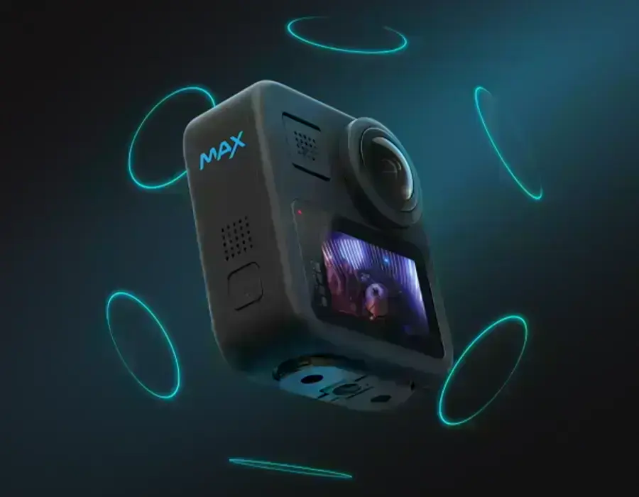 Шість мікрофонів в GoPro MAX 2 для високоякісного звуку