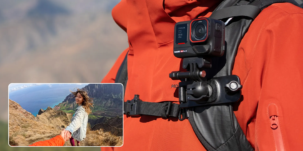 Кріплення на рюкзак Insta360 Backpack Clip (CINSCAVL)