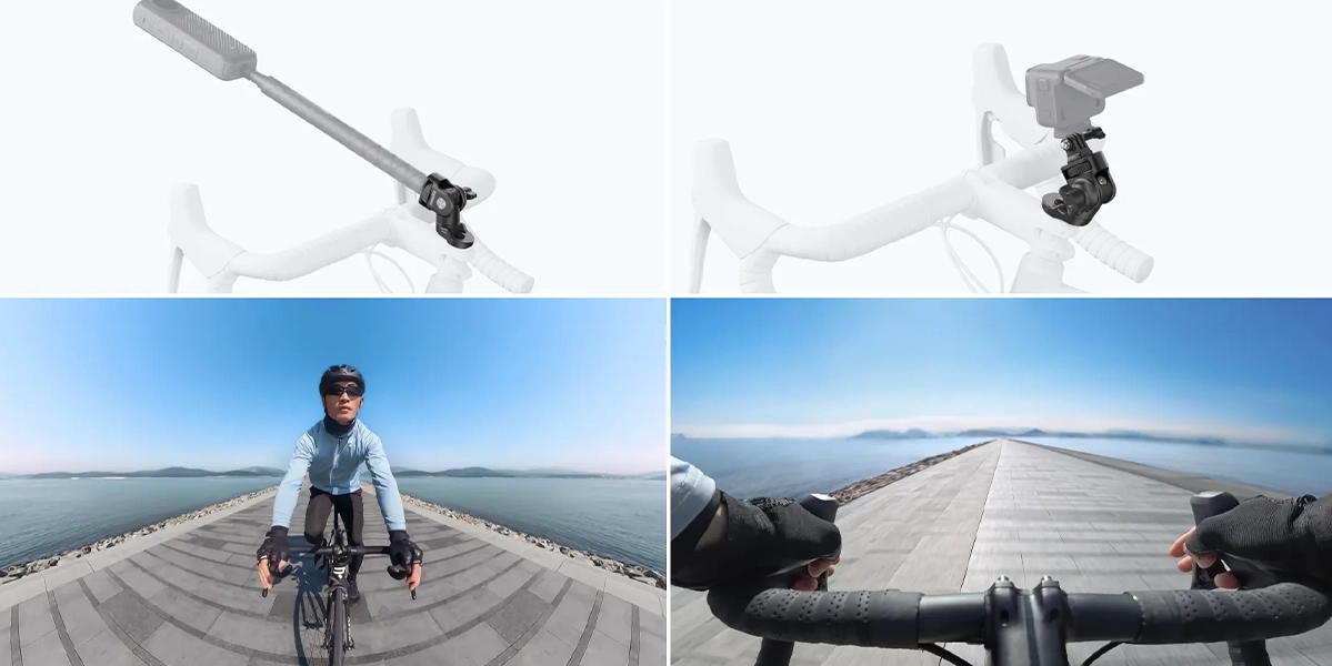 Кріплення на кришку рульової колонки велосипеда Insta360 Bike Headset Cap Mount