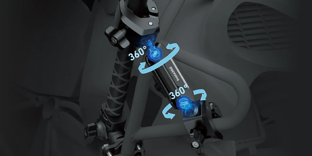 Універсальний затискач для екшн-камери Insta360 Crab Clamp (CINSFAVP)