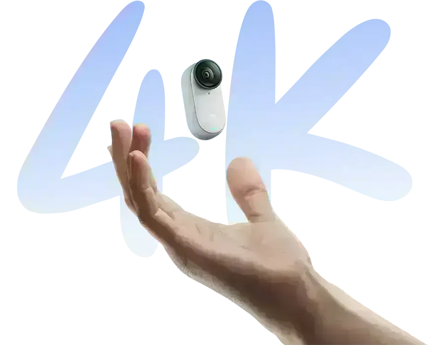Экшн-камера Insta360 GO 3S в виде компактной и мощной камеры с 4K съемкой