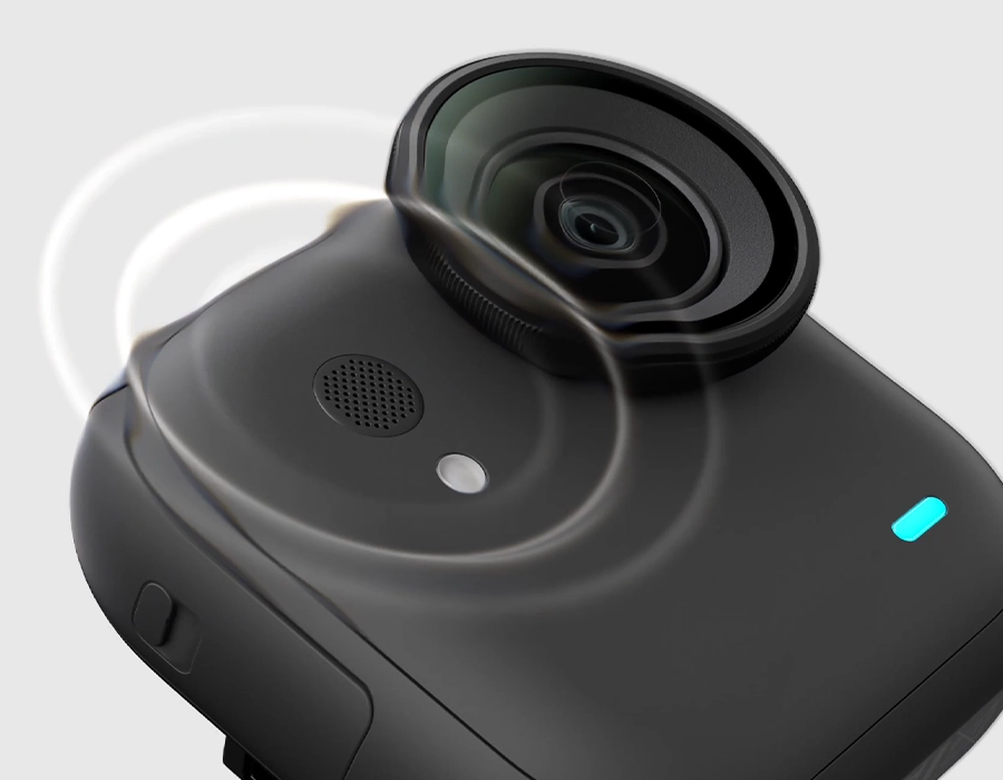 Insta360 GO Ultra — чистый звук благодаря AI-шумоподавлению