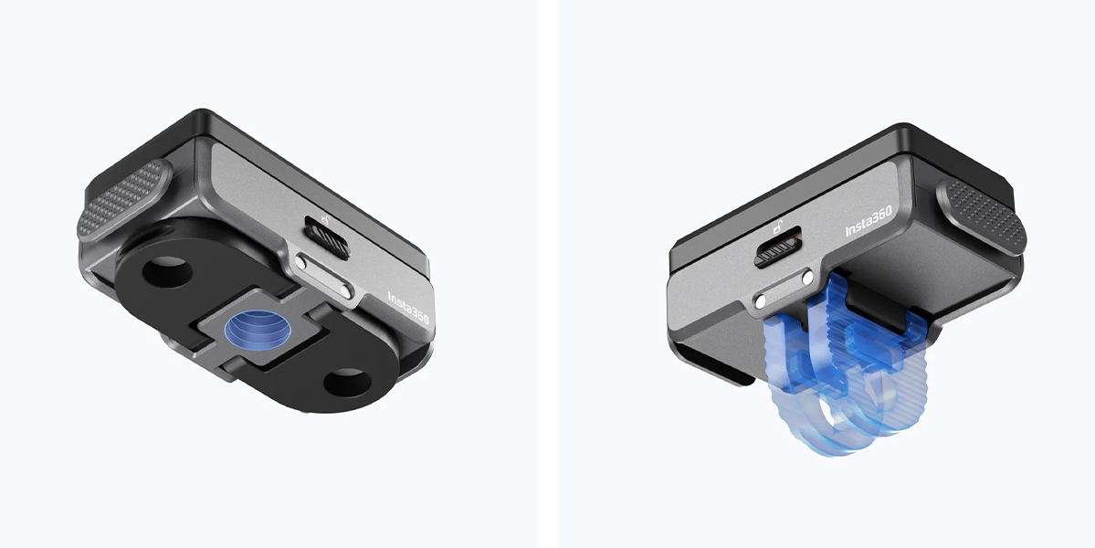Швидкознімне кріплення Insta360 Quick Release Mount 2.0 (CINSEAVP)