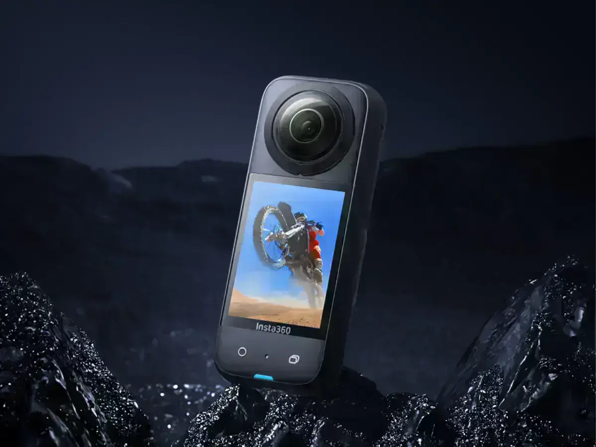 міцна як камінь конструкція в екшн-камери Insta360 X3