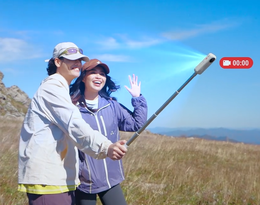 Екшн-камера Insta360 X4 Air Starter Bundle - Arctic White (CINSAAFA-SE17)