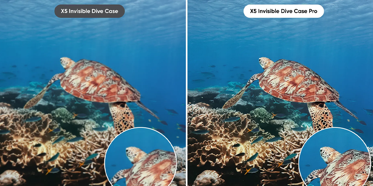 Професійний невидимий кейс для дайвінгу Insta360 X5 Invisible Dive Case Pro (CINSCAHN)