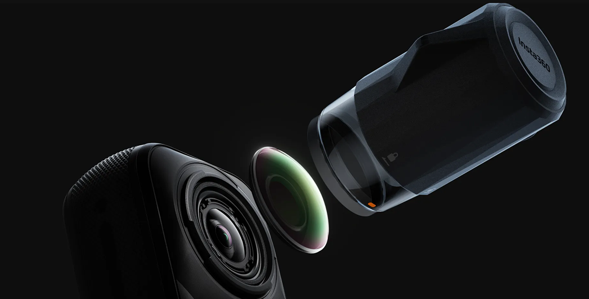 Змінна лінза Insta360 X5 Replacement Lens Kit [Single Lens] (CINSBAHB)
