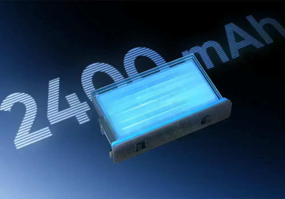Insta360 Battery for X5 крупним планом з позначенням ємності