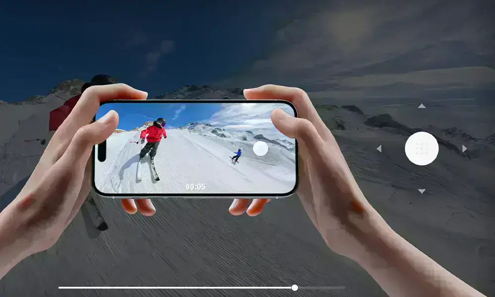 Функція рефреймінгу Insta360 X5 — вибір ідеального ракурсу після зйомки