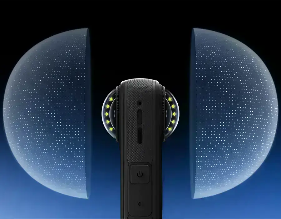 360-градусна зйомка з Insta360 X5 та преміум-щитками без стиків