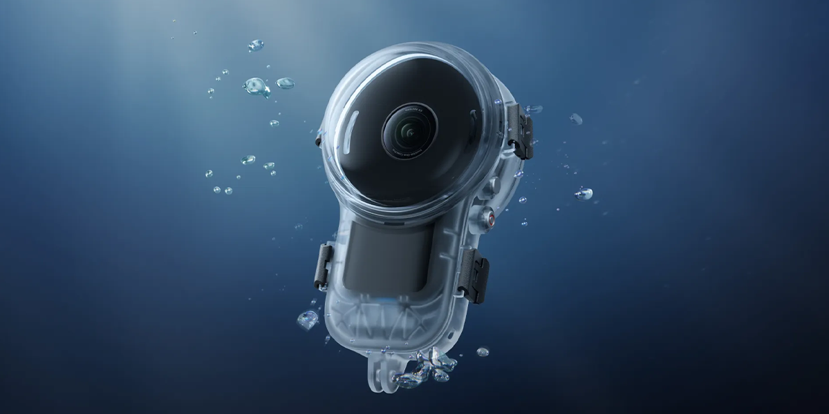 Подводный бокс для 360° съемки Insta360 X6 Invisible Dive Case Pro (CINSBBXG)